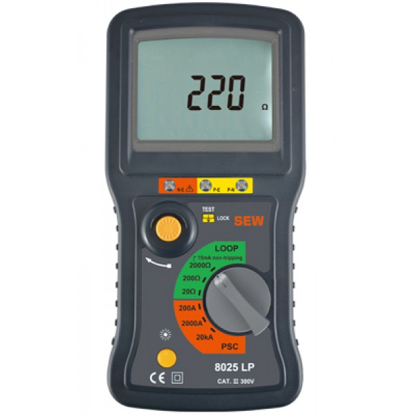 SEW 8025LP Digital Loop/PSC Tester 